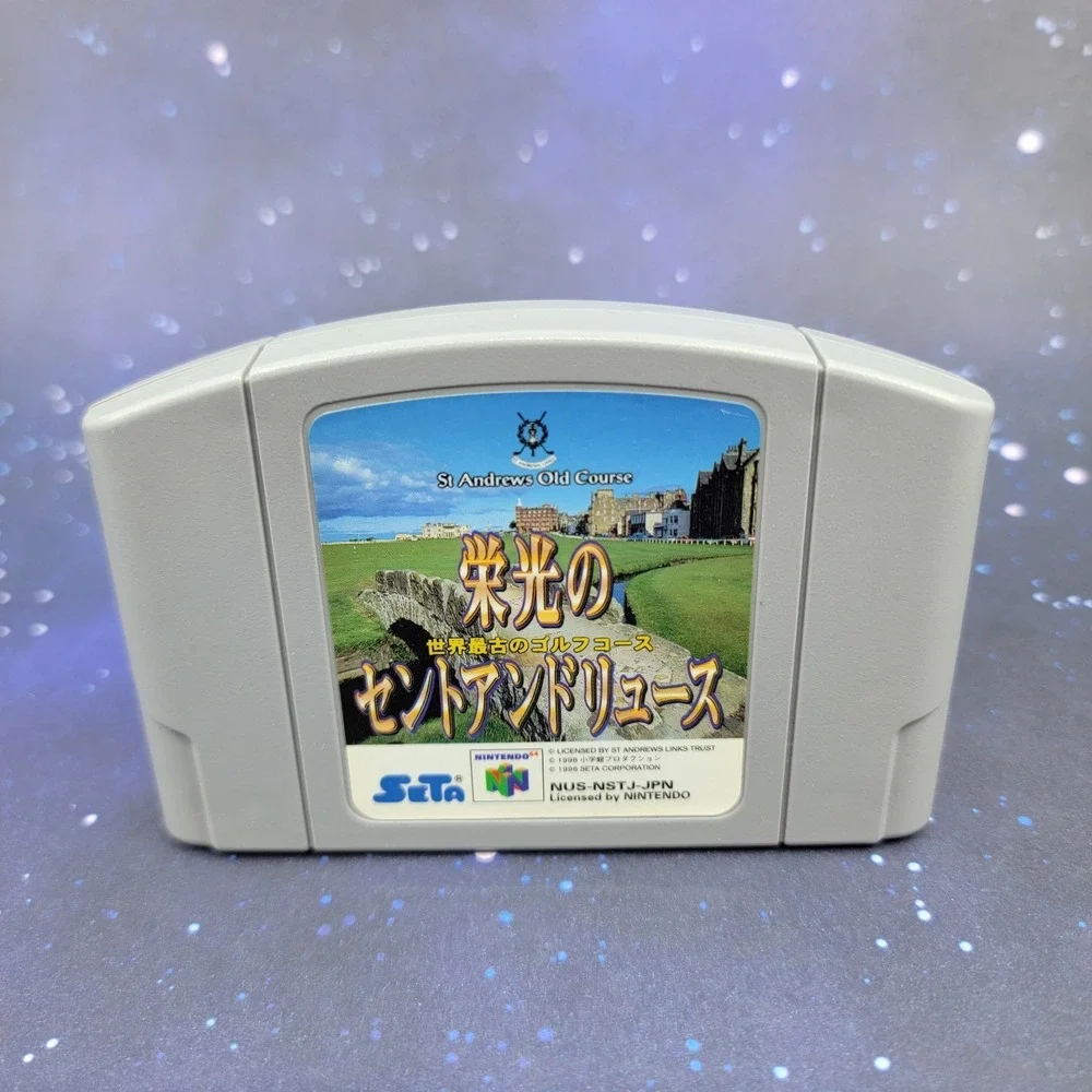 St. Andrews Old Course (Nintendo 64) JAPANESE Video Game 1284